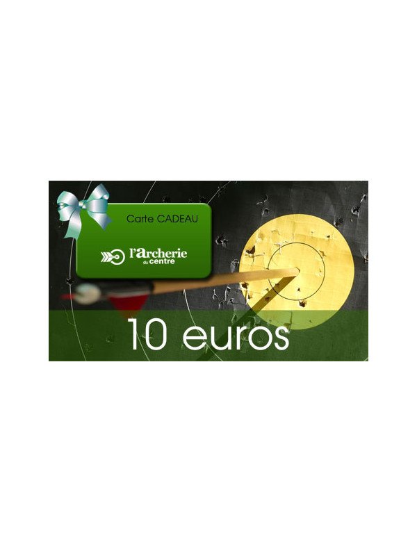 Carte cadeau 10 euros